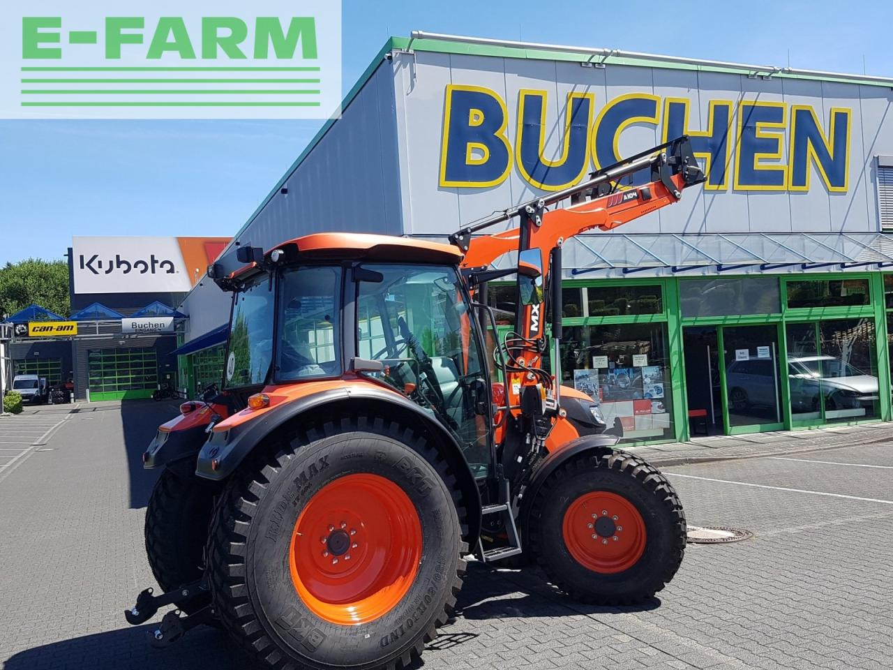 Trator Kubota m4073 cab: foto 12