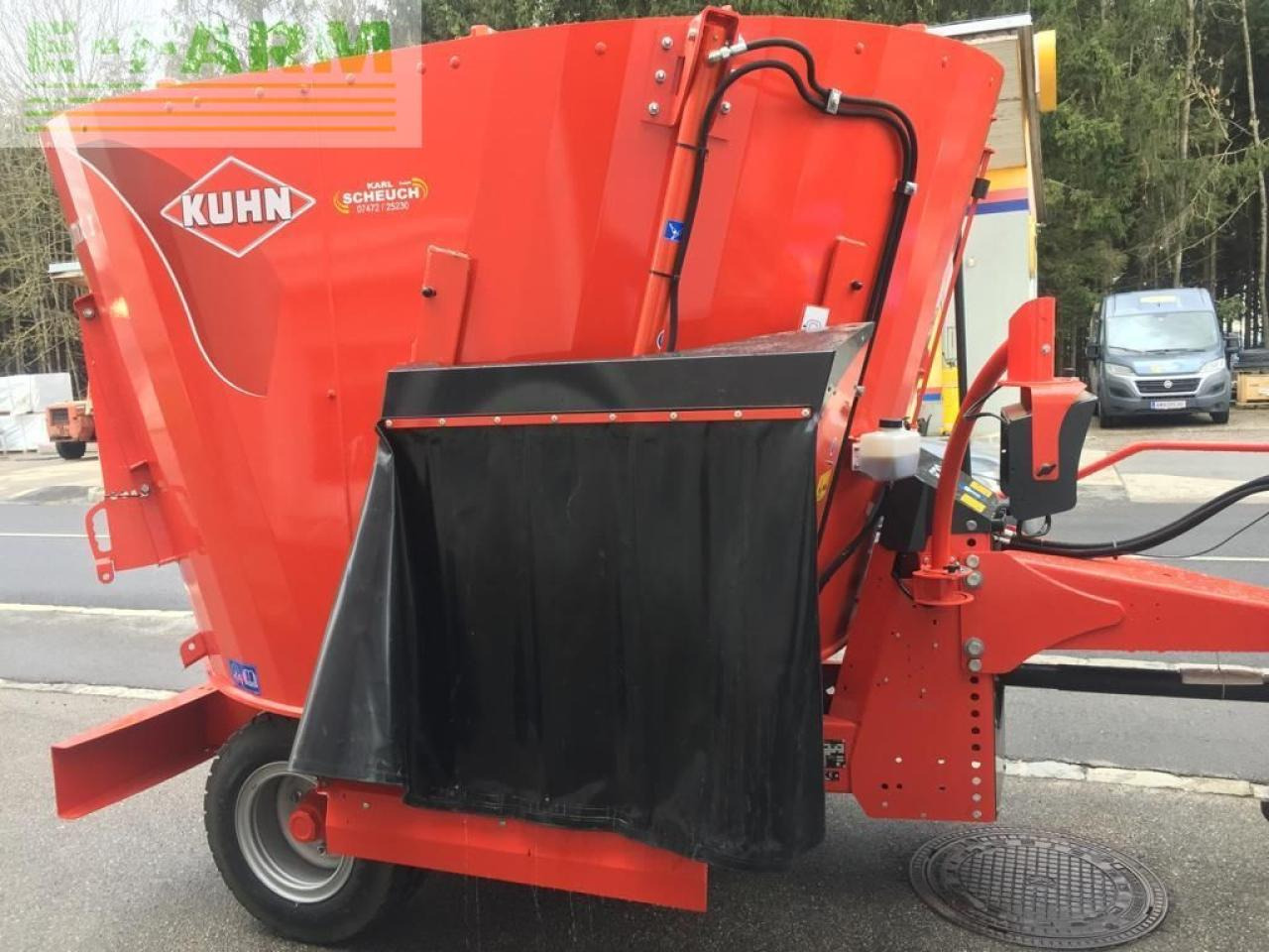 Equipamento de gado Kuhn euromix 870: foto 7