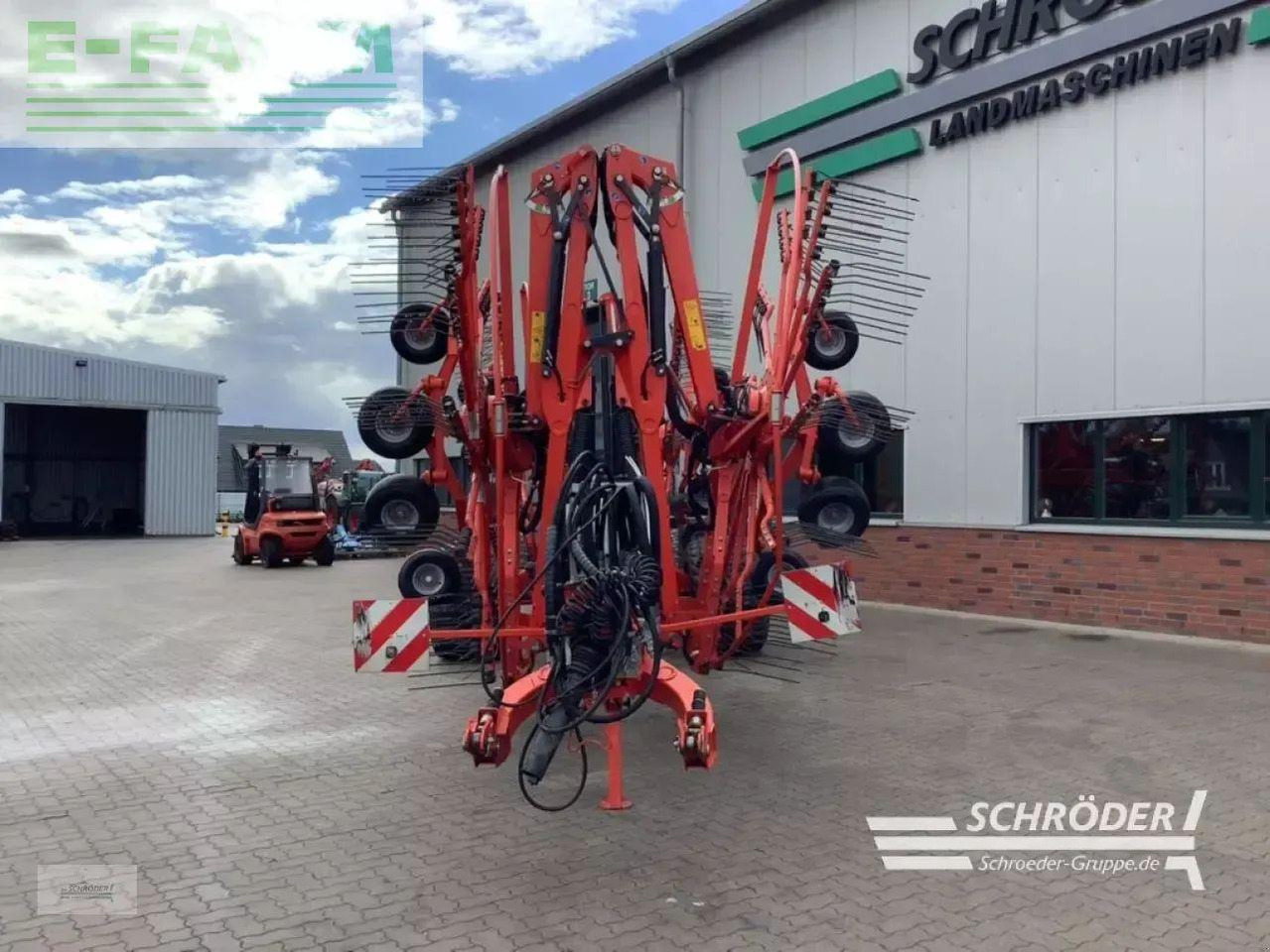 Kuhn ga 15131 - isobus - Ancinho enleirador: foto 2 Kuhn ga 15131 - isobus - Ancinho enleirador: foto 2