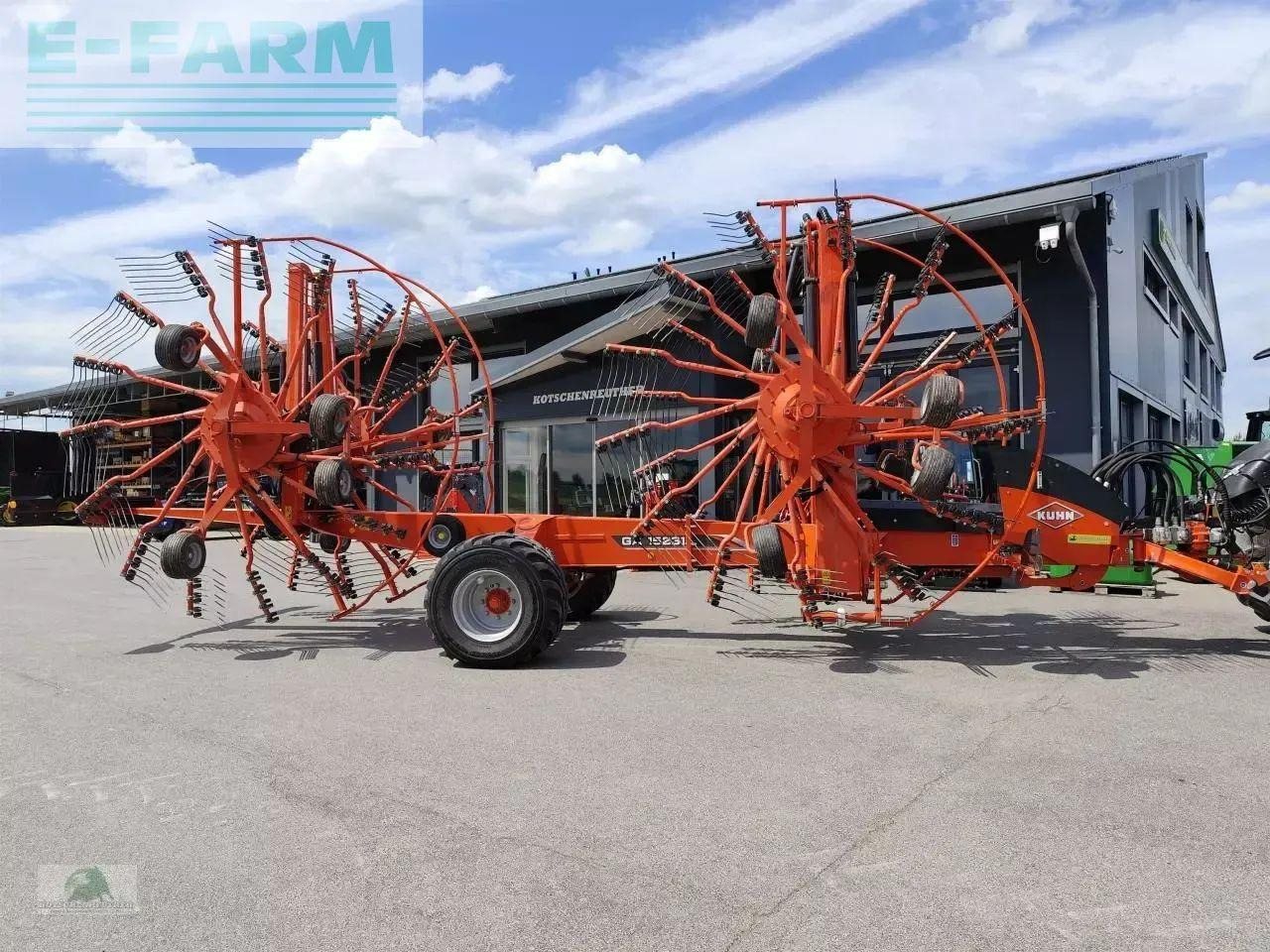 Kuhn ga 15231 - Ancinho enleirador: foto 1 Kuhn ga 15231 - Ancinho enleirador: foto 1