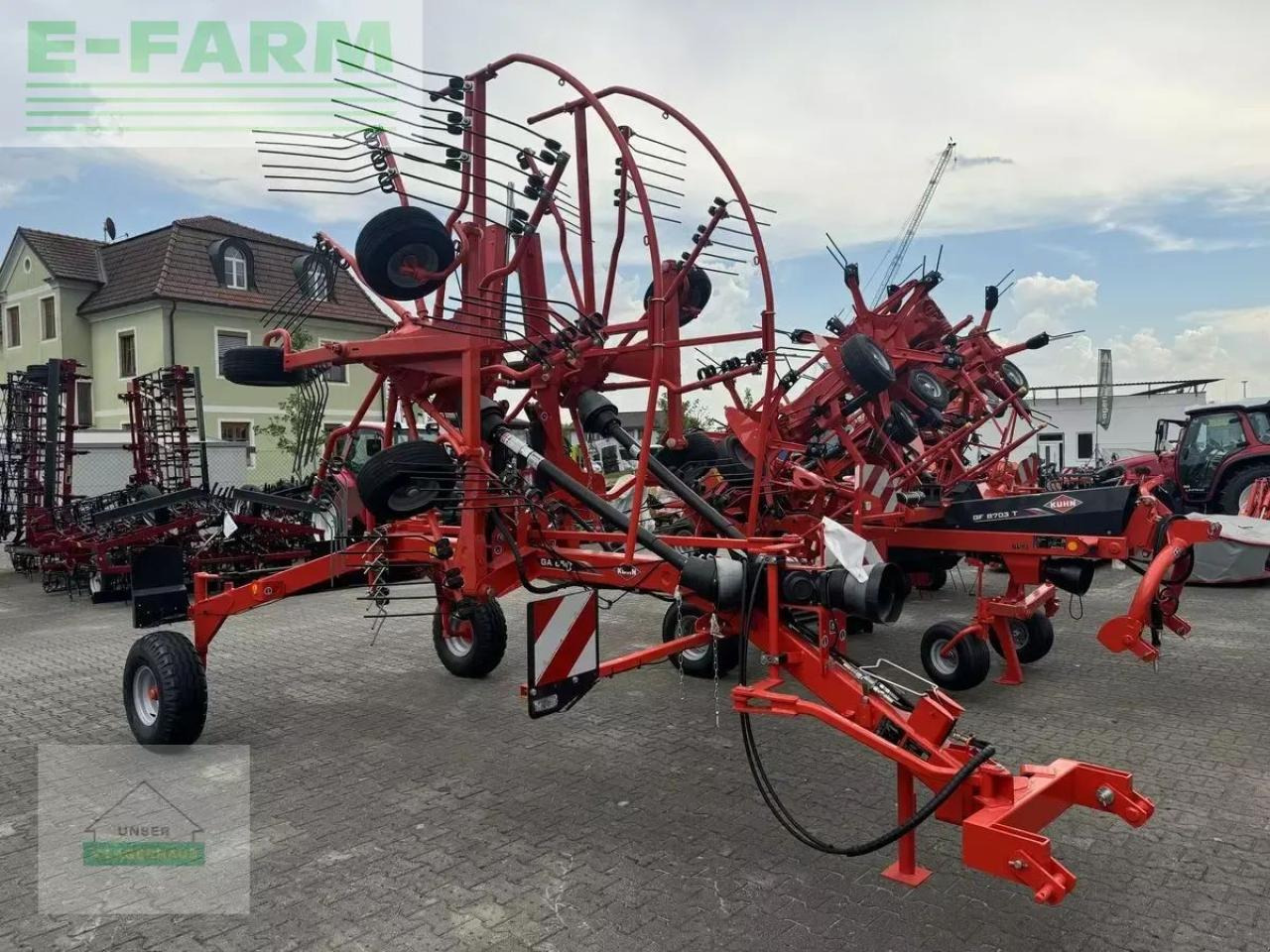 Kuhn ga 6501 - Ancinho enleirador: foto 1 Kuhn ga 6501 - Ancinho enleirador: foto 1