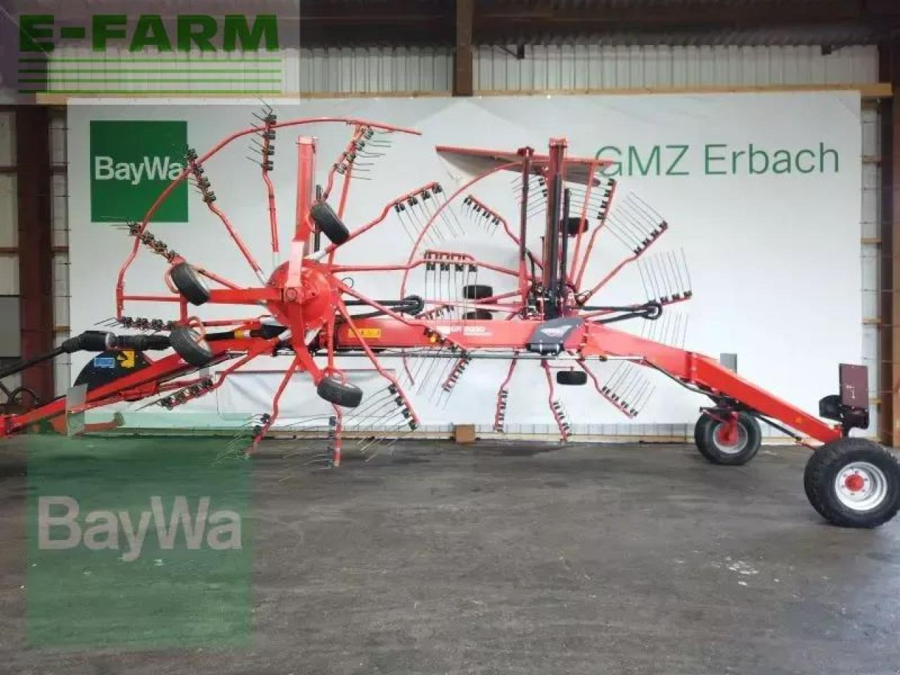Kuhn gebr. schwader ga 8030 - Ancinho enleirador: foto 1 Kuhn gebr. schwader ga 8030 - Ancinho enleirador: foto 1