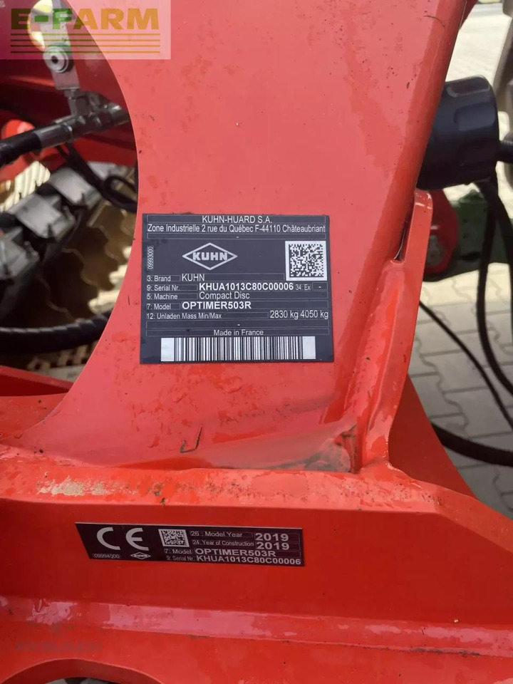 Kuhn optimer + 503r - Grades de discos: foto 5 Kuhn optimer + 503r - Grades de discos: foto 5