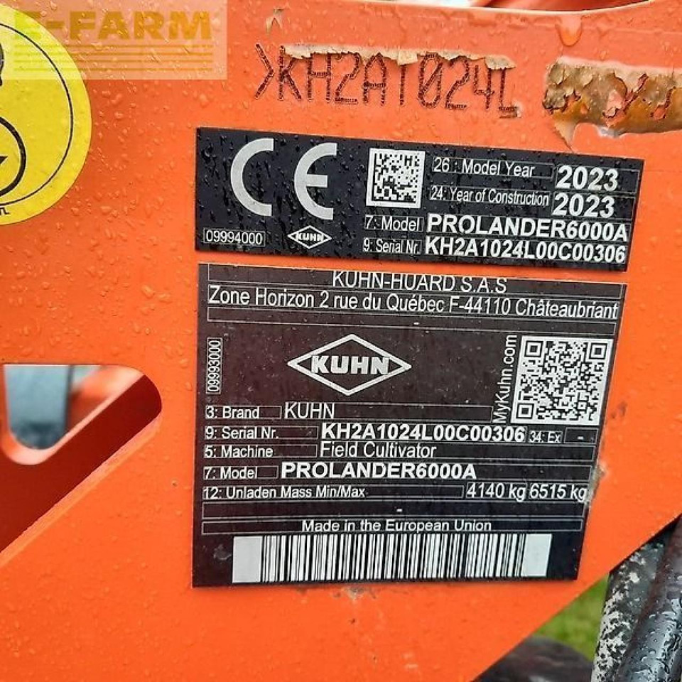 Kuhn prolander 6000 - Semeadora combinada: foto 5 Kuhn prolander 6000 - Semeadora combinada: foto 5