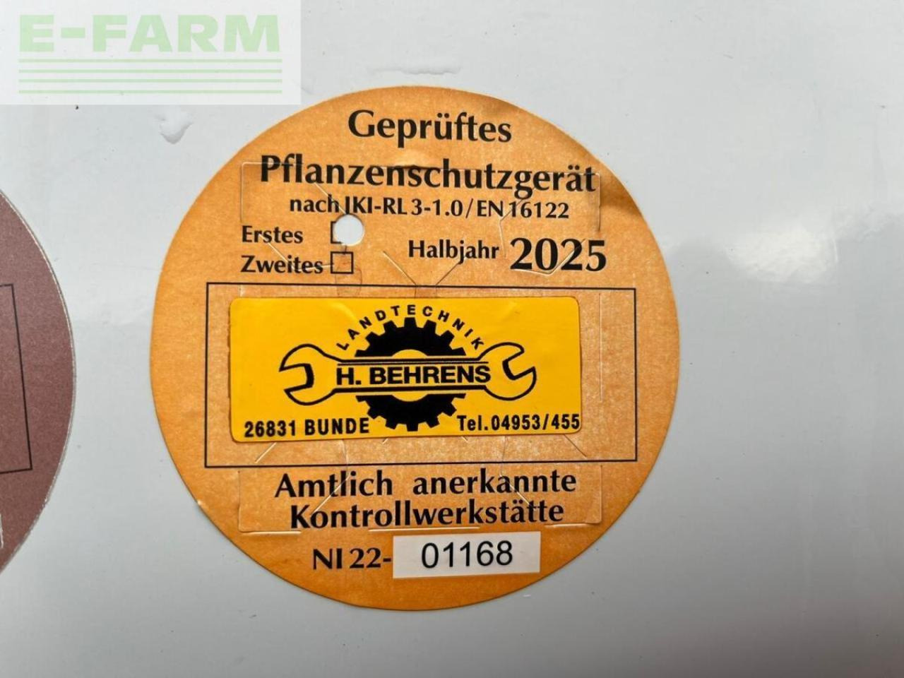 Kuhn spritze - Pulverizador de arrastar: foto 5 Kuhn spritze - Pulverizador de arrastar: foto 5