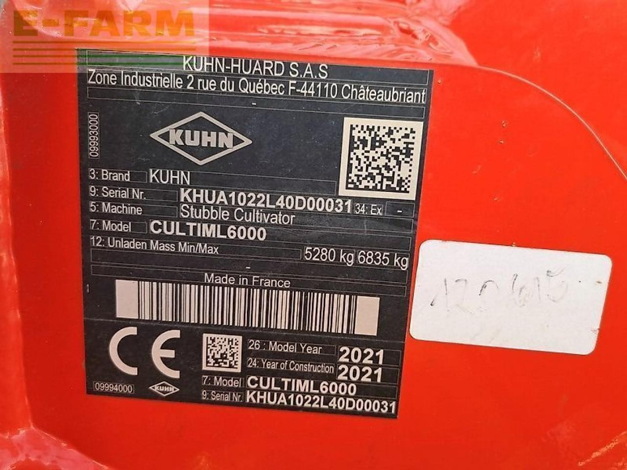 Kuhn varimaster 1534e / 5h102 - Arado: foto 5 Kuhn varimaster 1534e / 5h102 - Arado: foto 5