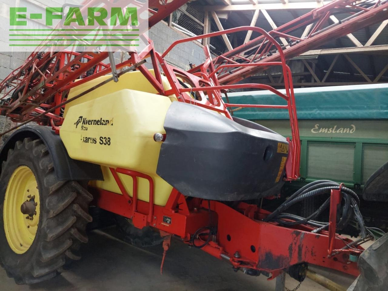 Kverneland ikarus s38 - Pulverizador de arrastar: foto 1 Kverneland ikarus s38 - Pulverizador de arrastar: foto 1