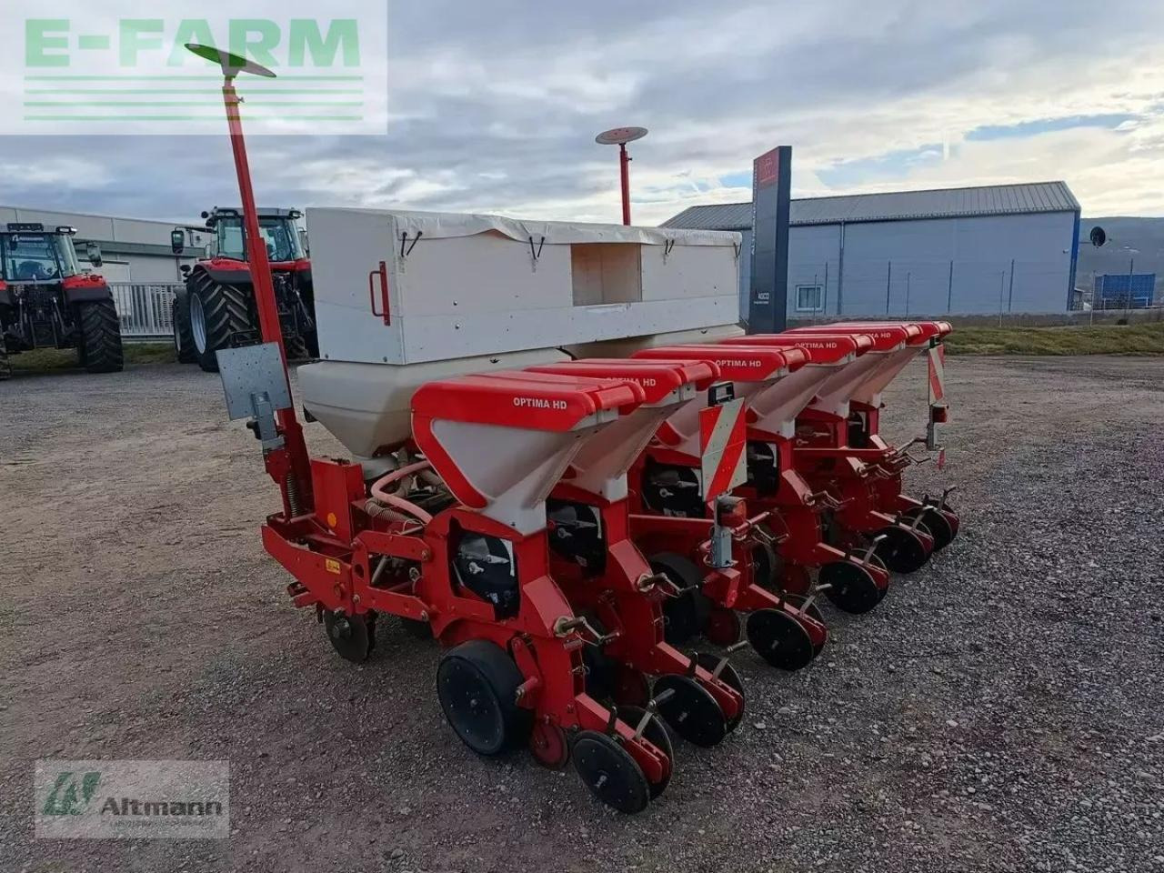 Kverneland optima hd 6reihig 4m tele mit reihendüngerstreue - Semeadora de precisão: foto 4 Kverneland optima hd 6reihig 4m tele mit reihendüngerstreue - Semeadora de precisão: foto 4