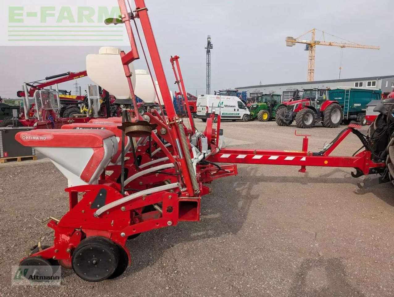 Kverneland optima tf profi 8reihig, mikrogranulatstreuer - Semeadora de precisão: foto 3 Kverneland optima tf profi 8reihig, mikrogranulatstreuer - Semeadora de precisão: foto 3