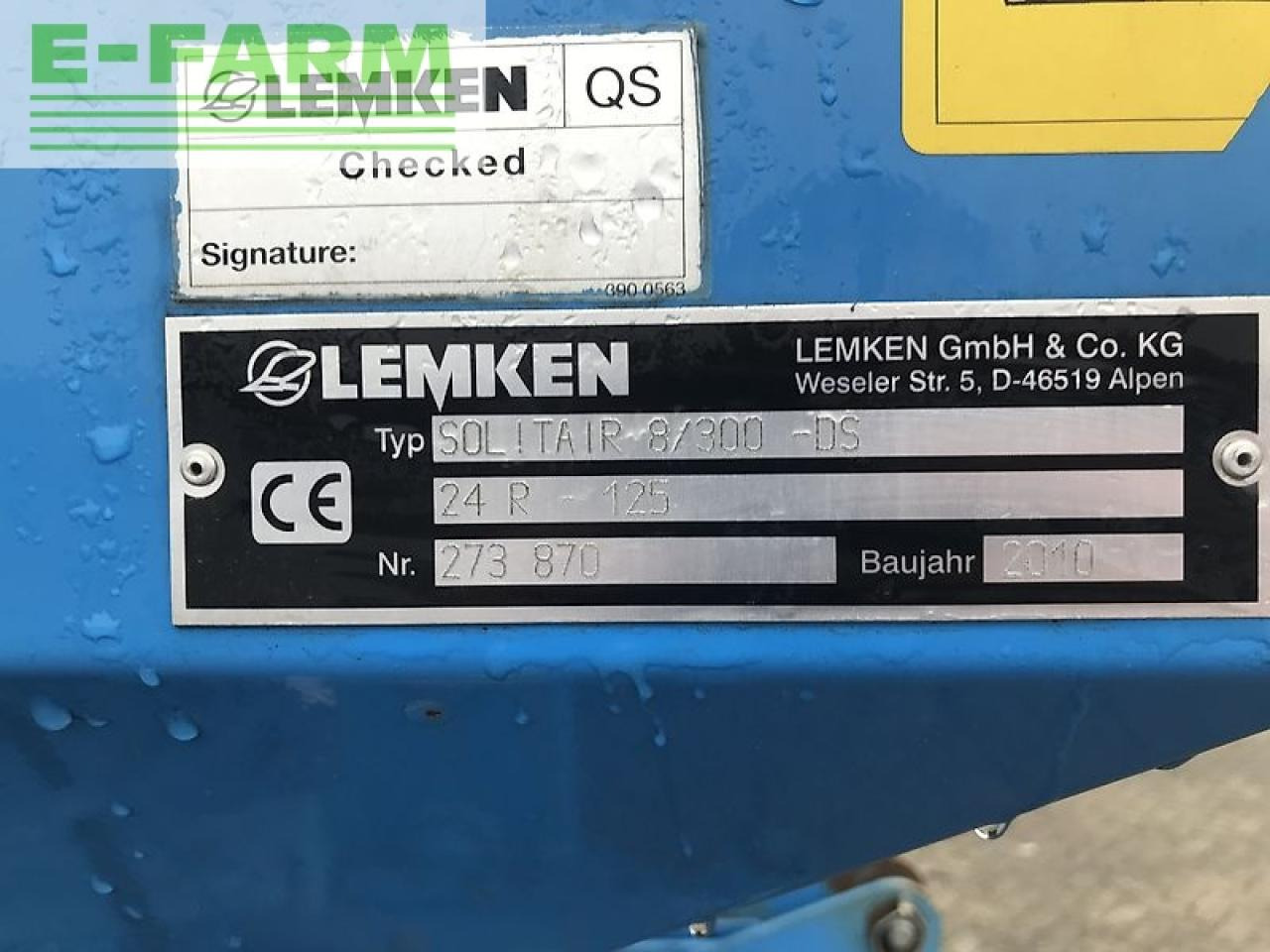 Semeadeira Lemken solitair 8/300 + zirkon 10/300: foto 21