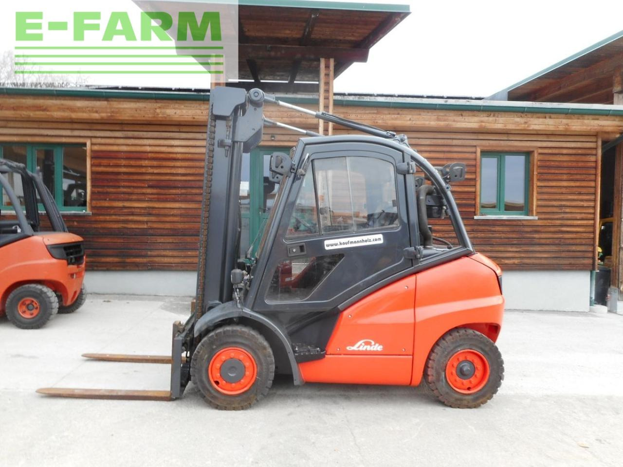 Linde h40d mit vollkabine + rußfilter + seitenschieber - Empilhadeira: foto 1 Linde h40d mit vollkabine + rußfilter + seitenschieber - Empilhadeira: foto 1