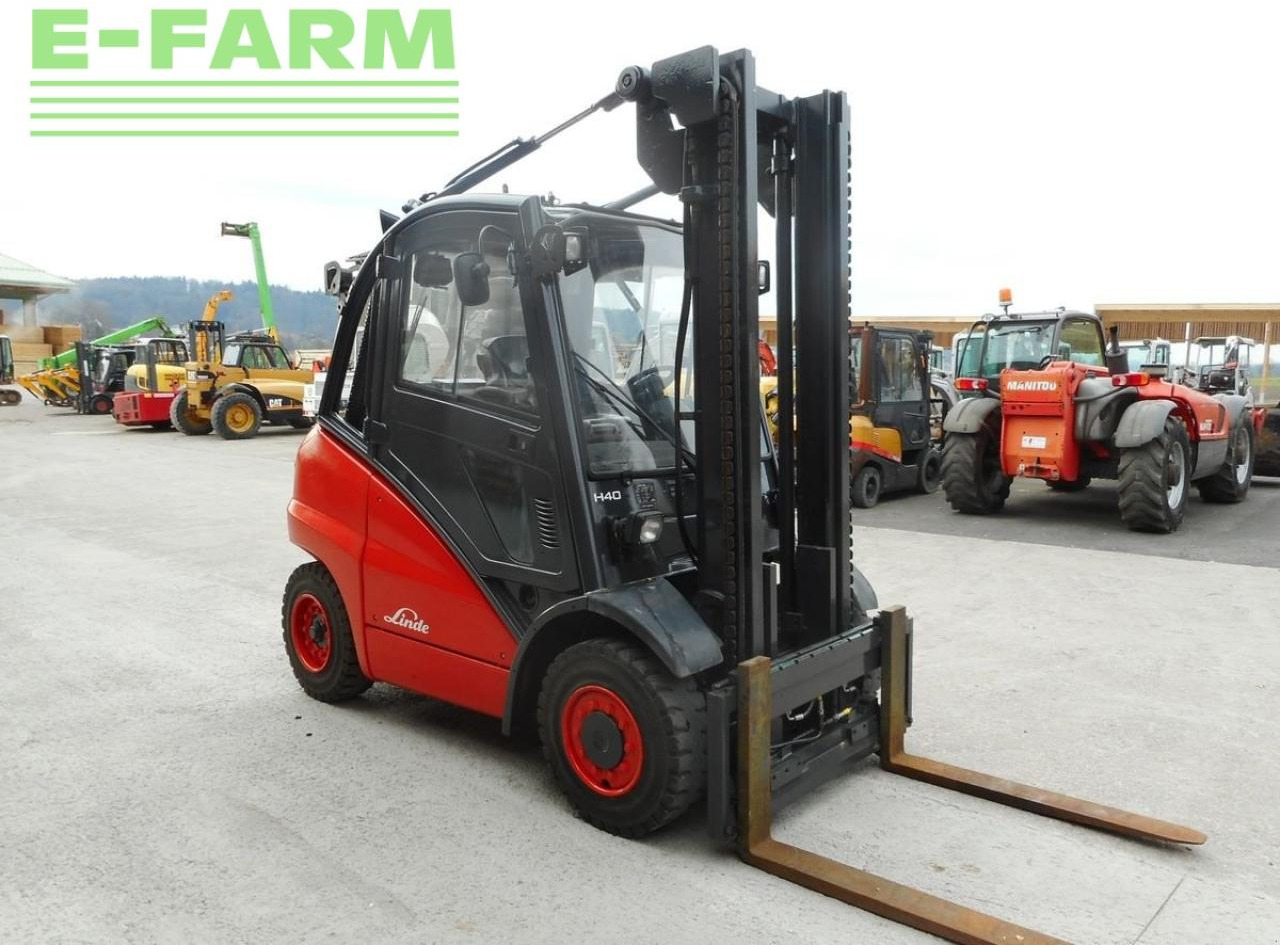 Linde h40d mit vollkabine + rußfilter + seitenschieber - Empilhadeira: foto 5 Linde h40d mit vollkabine + rußfilter + seitenschieber - Empilhadeira: foto 5