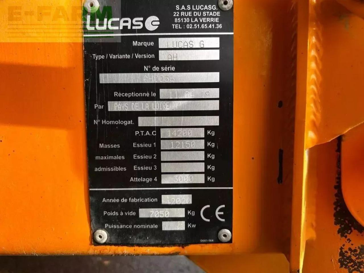 Lucas spirmix 220 - Equipamento de gado: foto 2 Lucas spirmix 220 - Equipamento de gado: foto 2