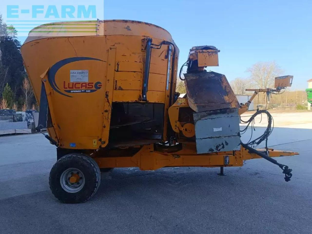 Lucas spirmix jet 140 - Equipamento de gado: foto 5 Lucas spirmix jet 140 - Equipamento de gado: foto 5