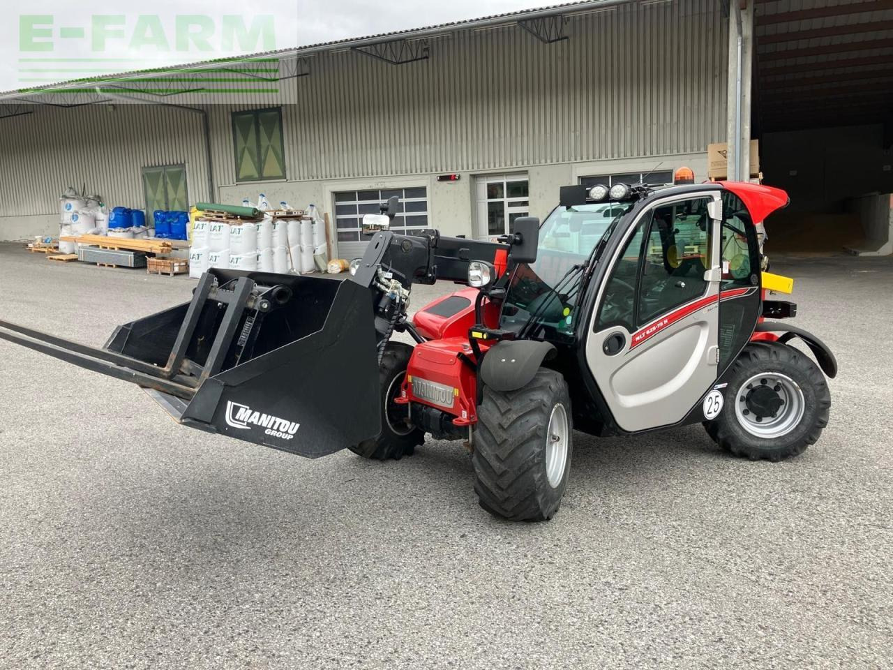 Manitou MLT 625 Elite - Empilhador telescópico: foto 1 Manitou MLT 625 Elite - Empilhador telescópico: foto 1