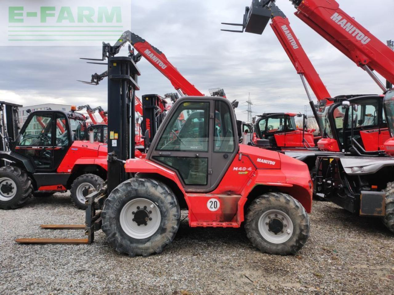 Manitou m 40.4 - im ist-zustand - Empilhadeira: foto 1 Manitou m 40.4 - im ist-zustand - Empilhadeira: foto 1