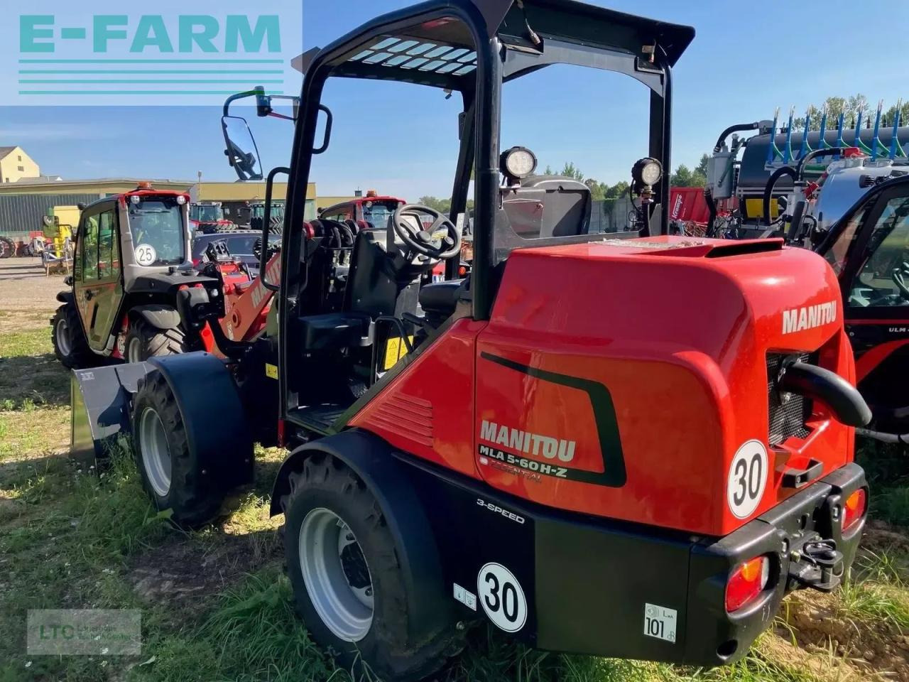 Manitou mla5-60 knicklader - Carregadeira de rodas: foto 4 Manitou mla5-60 knicklader - Carregadeira de rodas: foto 4