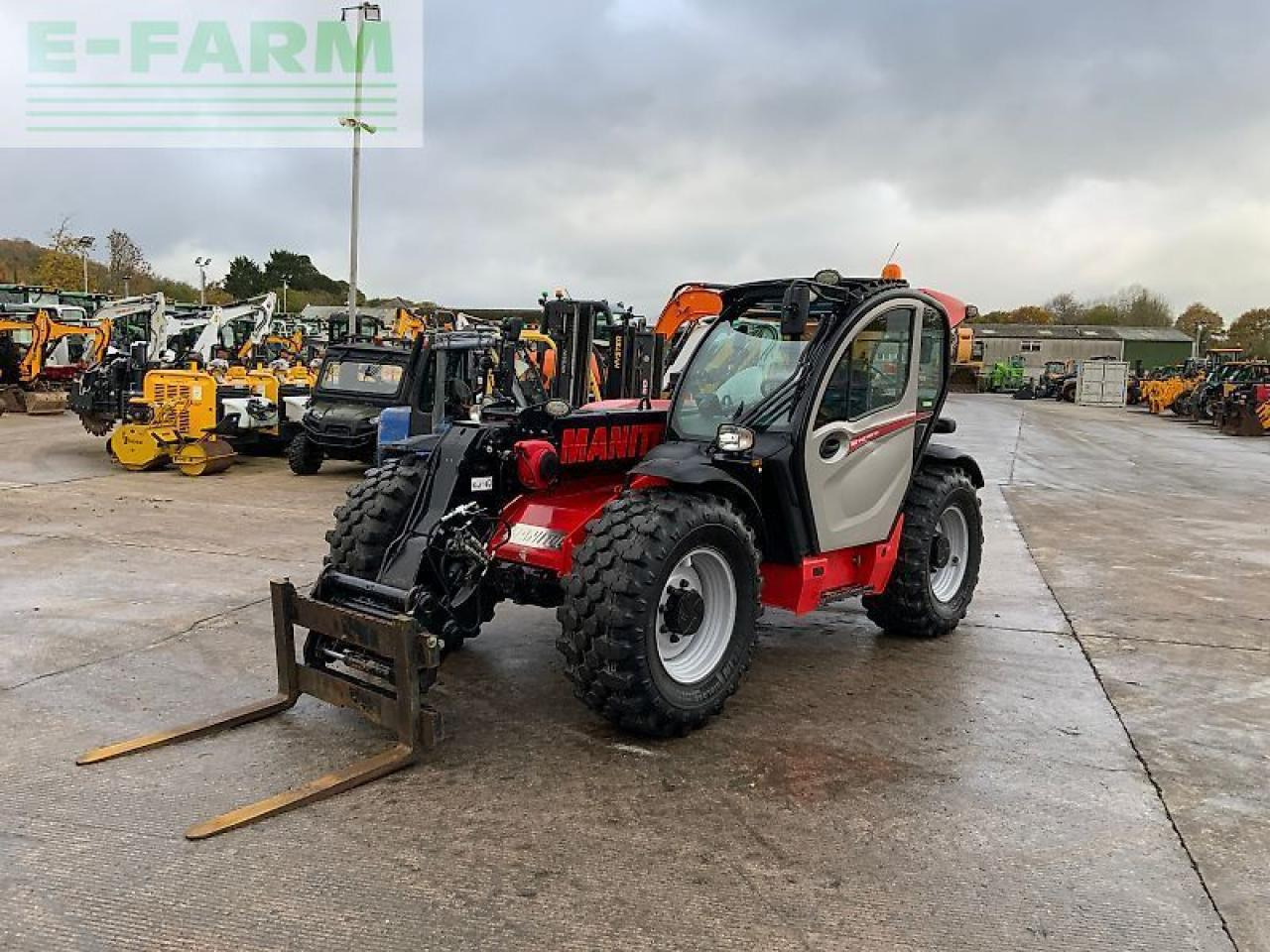 Empilhador telescópico Manitou mlt 741-140 v+ elite telehandler (st24974): foto 7