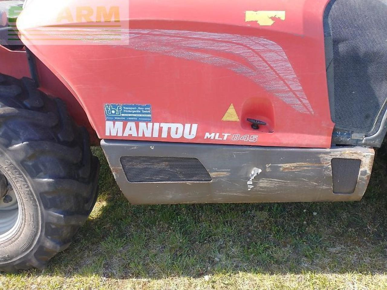 Empilhador telescópico Manitou mlt 845: foto 13