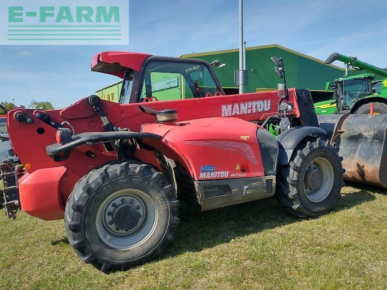 Empilhador telescópico Manitou mlt 845: foto 12