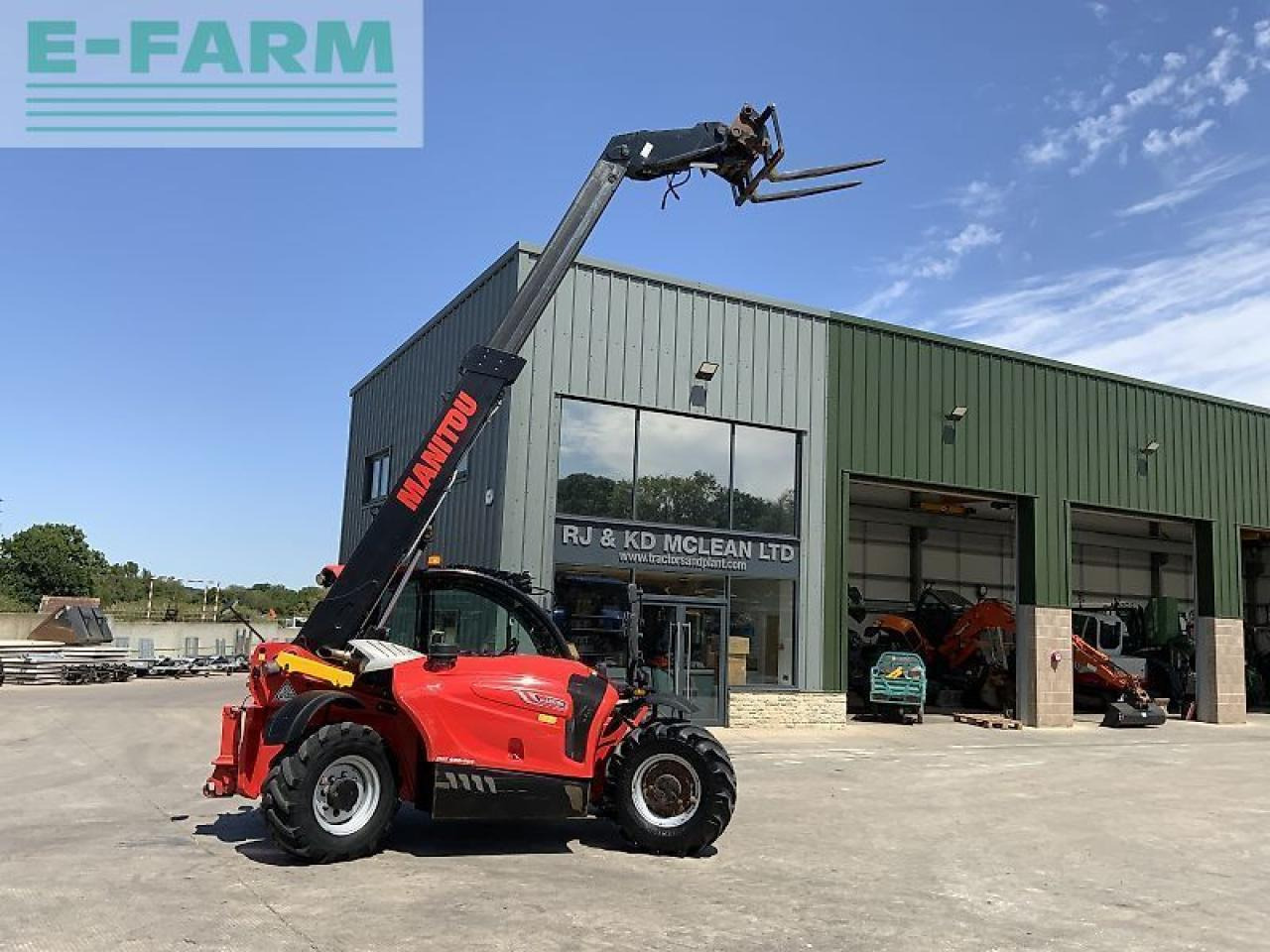 Manitou mlt630-105 d elite telehandler (st23653) - Empilhador telescópico: foto 1 Manitou mlt630-105 d elite telehandler (st23653) - Empilhador telescópico: foto 1