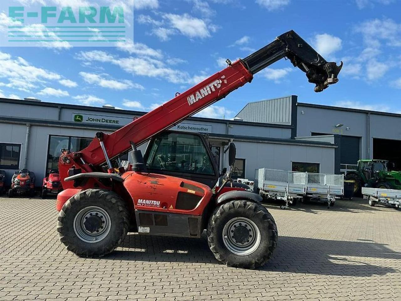 Manitou mlt845-120h 4-e3 - Empilhador telescópico: foto 1 Manitou mlt845-120h 4-e3 - Empilhador telescópico: foto 1