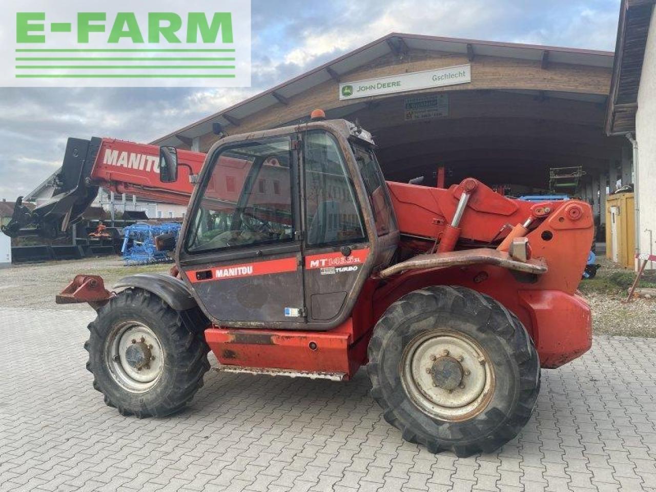 Empilhador telescópico Manitou mt 1435 hslt: foto 10