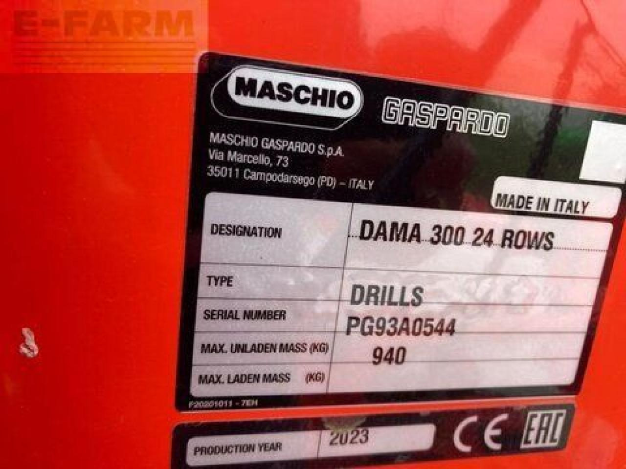 Maschio dm classic 3000 + dama 300 - Semeadeira: foto 3 Maschio dm classic 3000 + dama 300 - Semeadeira: foto 3
