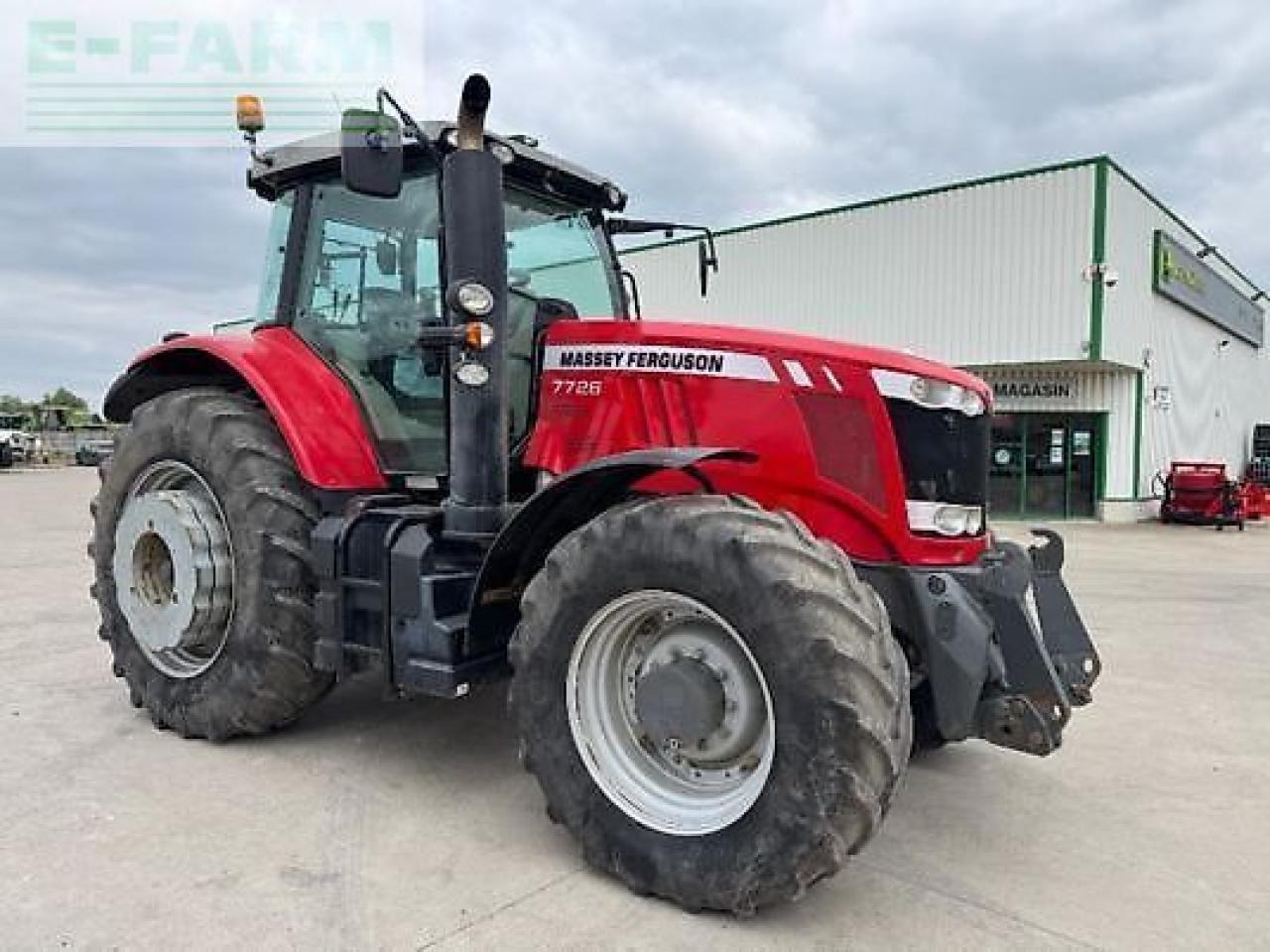 Massey Ferguson 7726 dyna vt ef Efficient - Trator: foto 5 Massey Ferguson 7726 dyna vt ef Efficient - Trator: foto 5