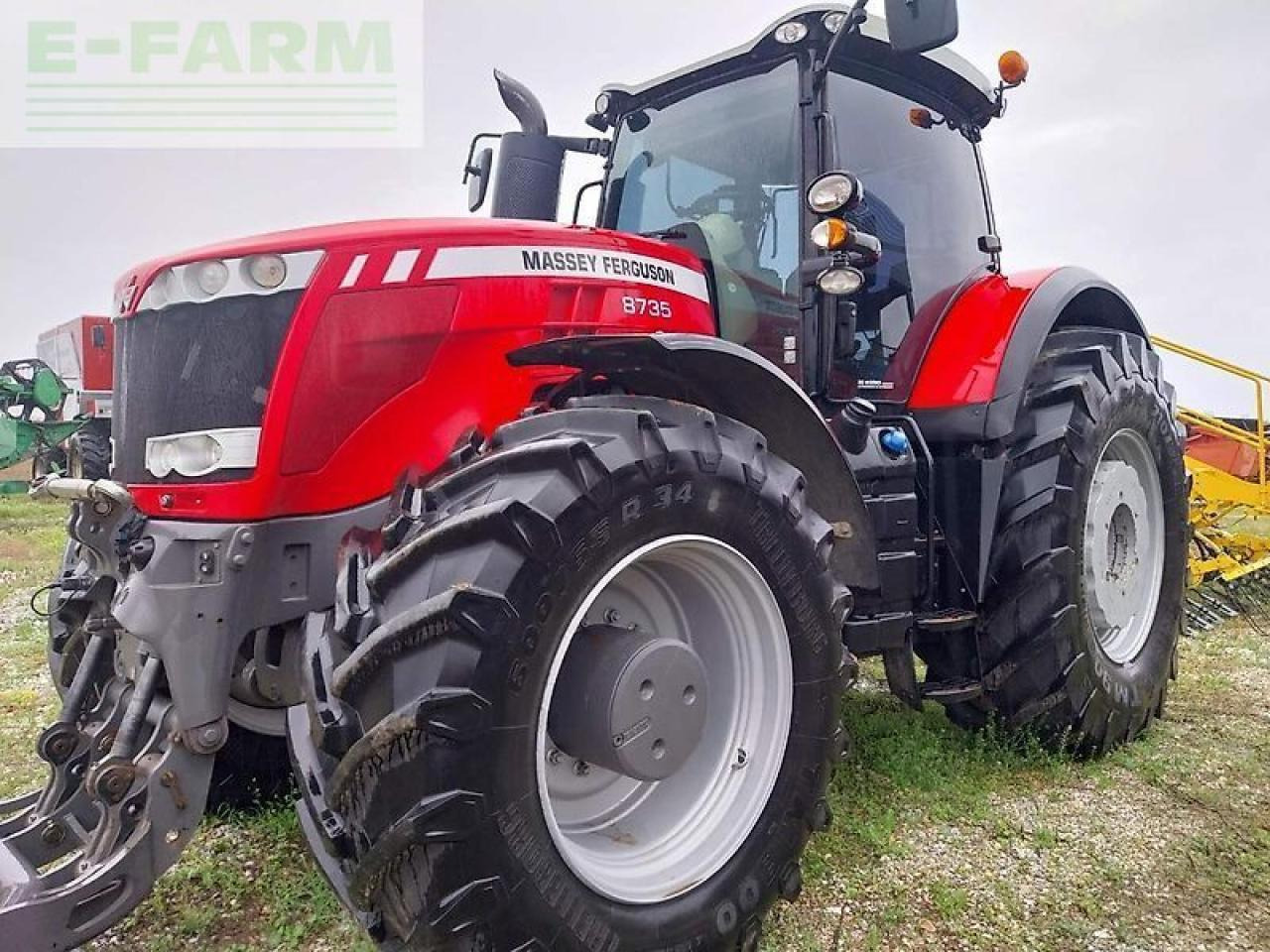 Massey Ferguson 8735 dvt - Trator: foto 1 Massey Ferguson 8735 dvt - Trator: foto 1