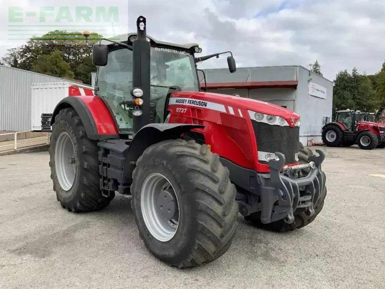 Massey Ferguson 8737 - Trator: foto 1 Massey Ferguson 8737 - Trator: foto 1