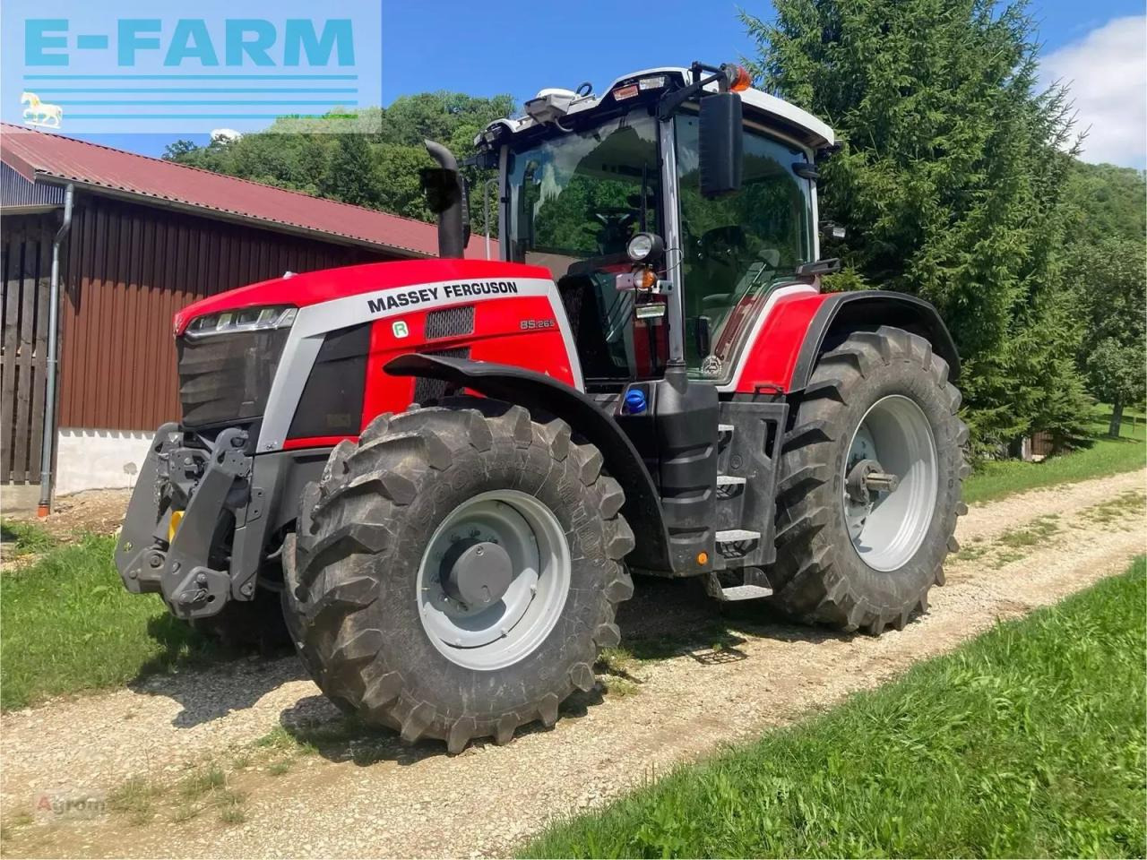 Massey Ferguson 8s.265 dyna e-power - Trator: foto 1 Massey Ferguson 8s.265 dyna e-power - Trator: foto 1