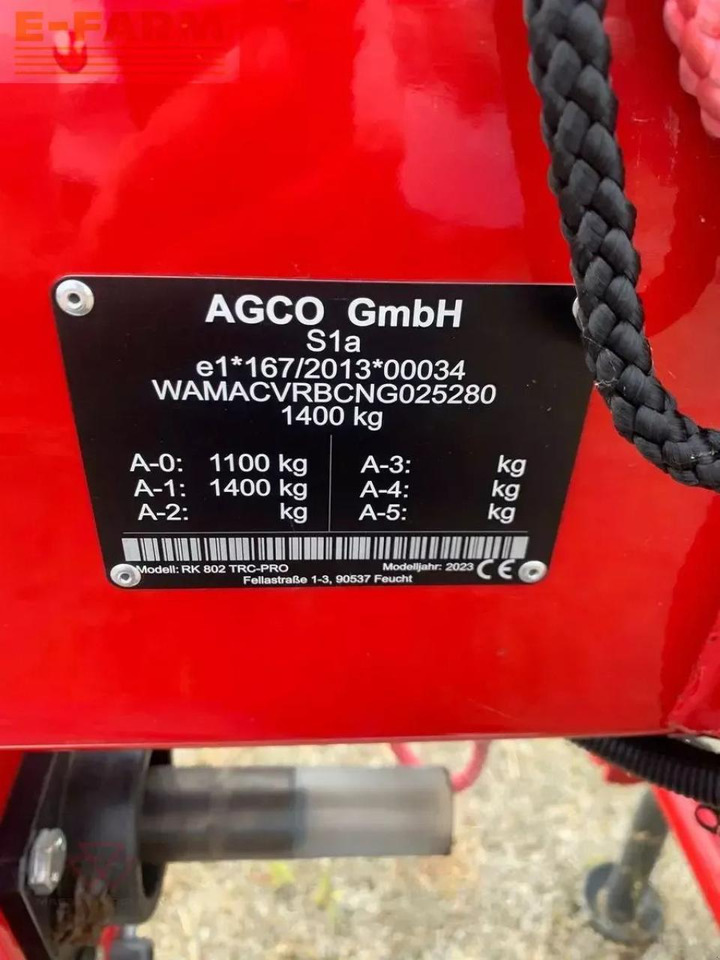 Massey Ferguson massey ferguson rk802trc-pro - Ancinho enleirador: foto 2 Massey Ferguson massey ferguson rk802trc-pro - Ancinho enleirador: foto 2
