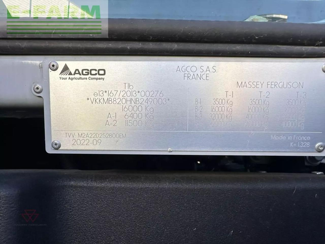 Massey Ferguson mf 8s.225 - Trator: foto 3 Massey Ferguson mf 8s.225 - Trator: foto 3