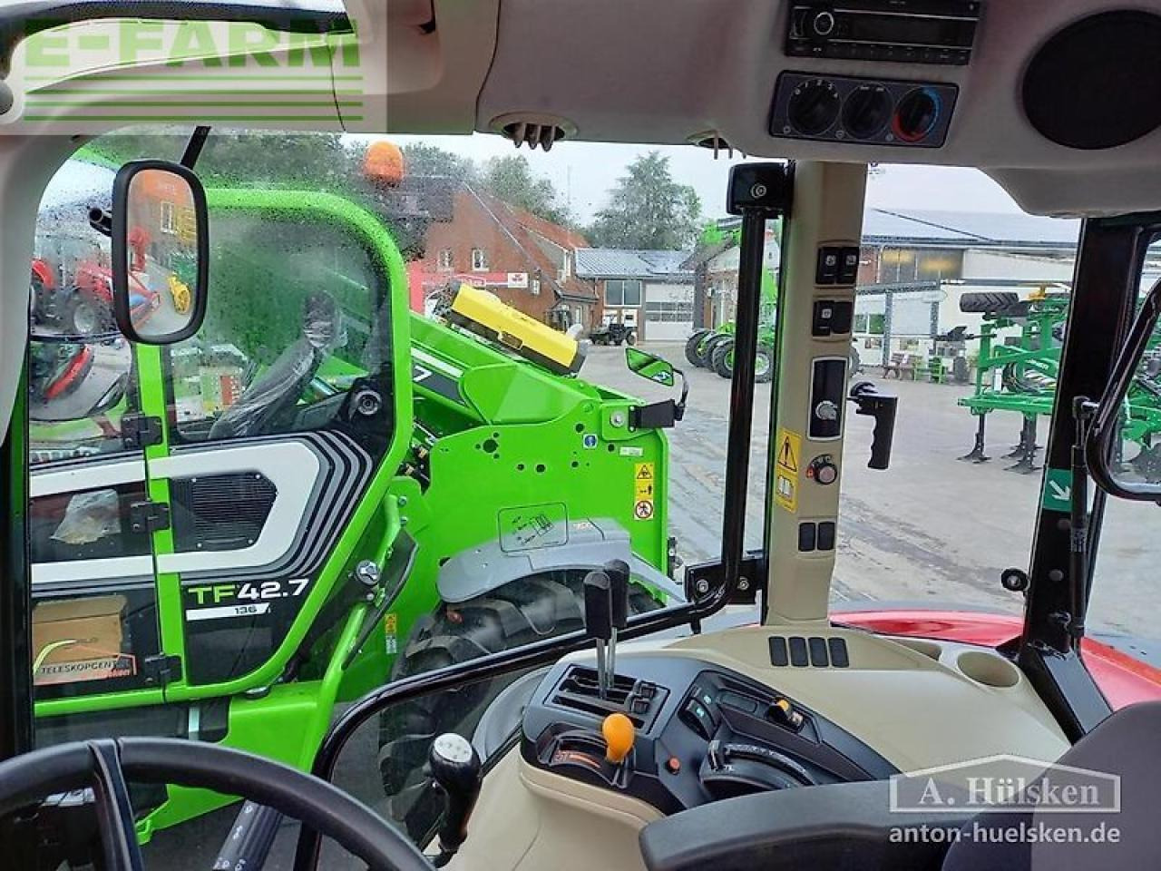 Trator Massey Ferguson mf4707 cab 4wd: foto 9