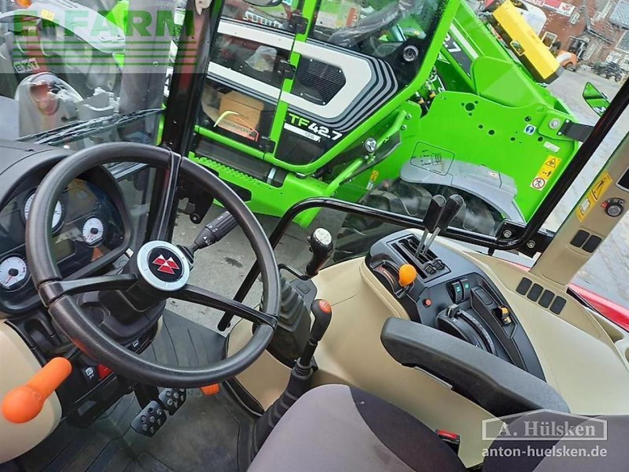 Trator Massey Ferguson mf4707 cab 4wd: foto 8