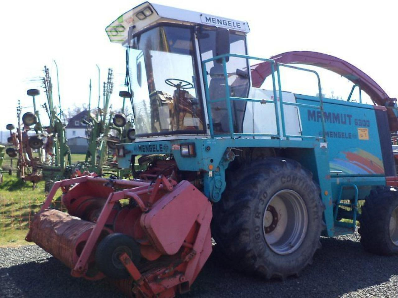 Mengele mammut 6300 - Picadora de forragem automotriz: foto 2 Mengele mammut 6300 - Picadora de forragem automotriz: foto 2