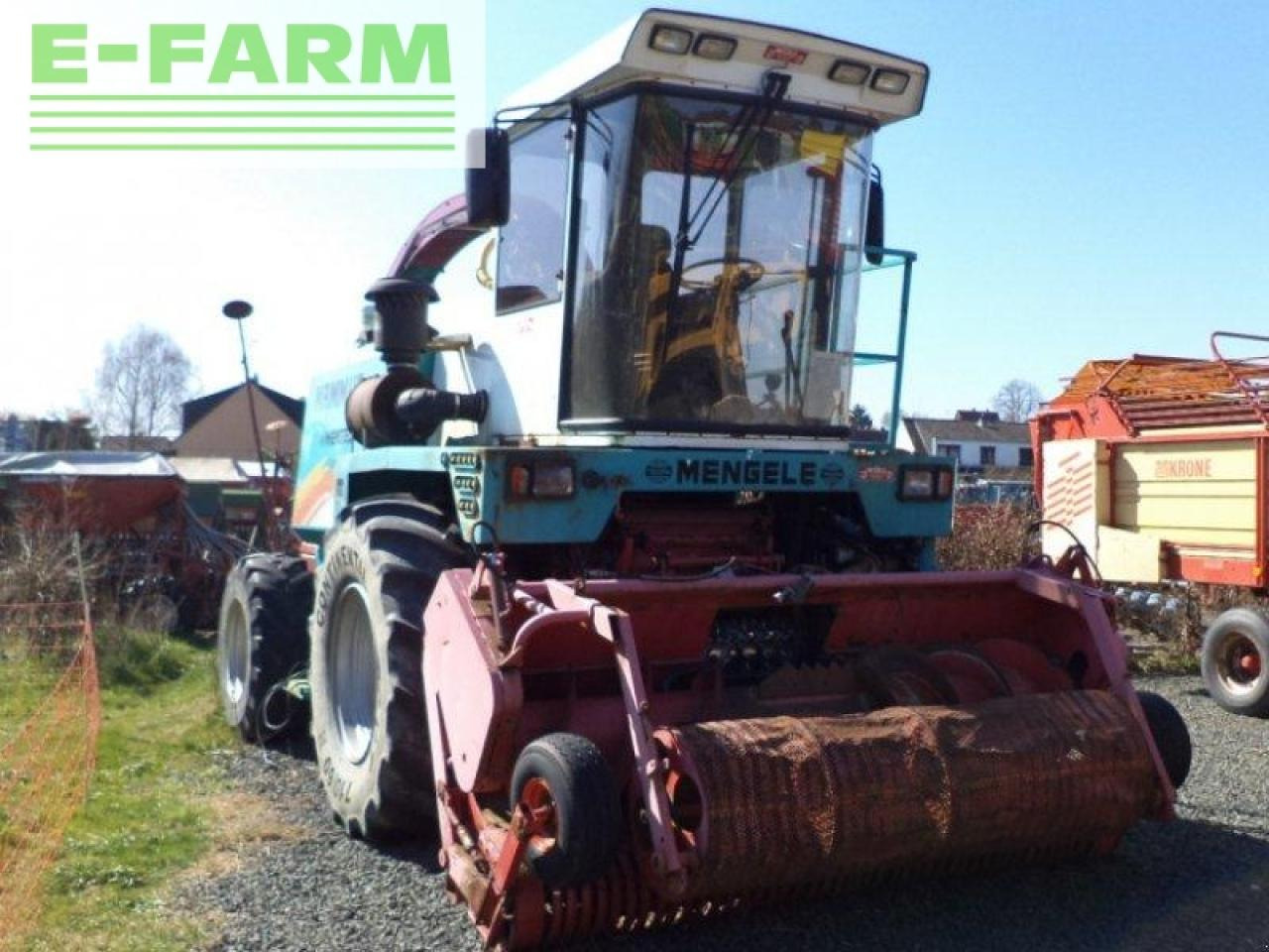 Mengele mammut 6300 - Picadora de forragem automotriz: foto 1 Mengele mammut 6300 - Picadora de forragem automotriz: foto 1