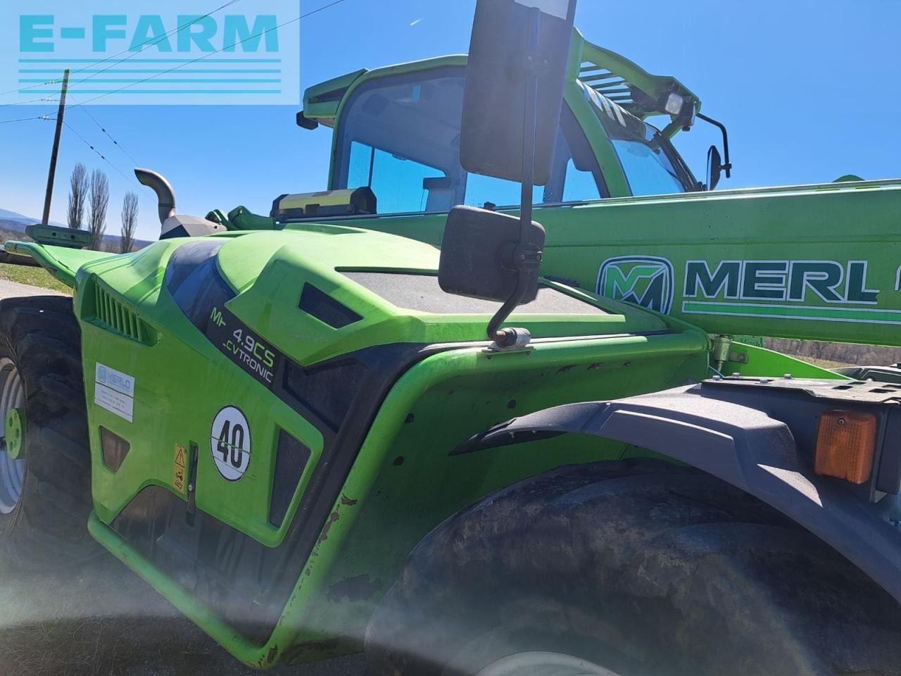 Merlo multifarmer 34,9 cs-cvtronic - Empilhador telescópico: foto 3 Merlo multifarmer 34,9 cs-cvtronic - Empilhador telescópico: foto 3