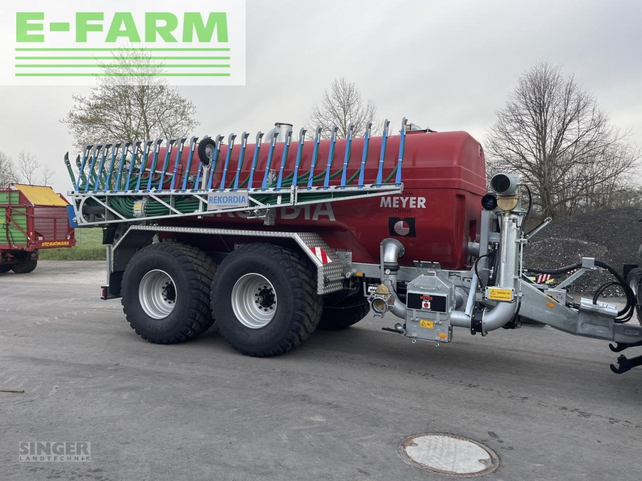Meyer-Lohne mls 16000 mit bomech farmer 15 - Cisterna de chorume: foto 3 Meyer-Lohne mls 16000 mit bomech farmer 15 - Cisterna de chorume: foto 3