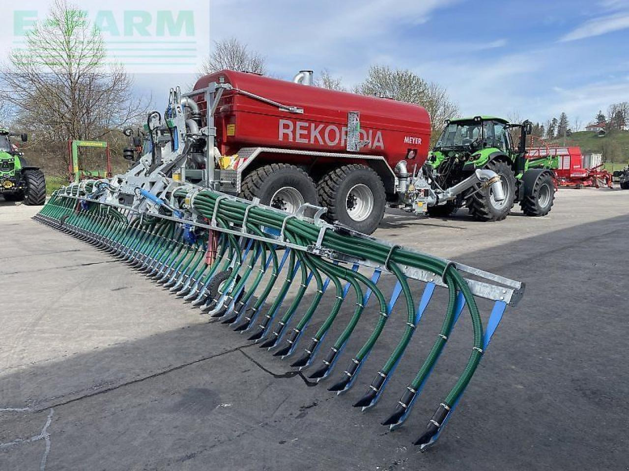 Meyer-Lohne mls rekordia 16000 mit bomech farmer 15 - Equipamento de fertilização: foto 1 Meyer-Lohne mls rekordia 16000 mit bomech farmer 15 - Equipamento de fertilização: foto 1