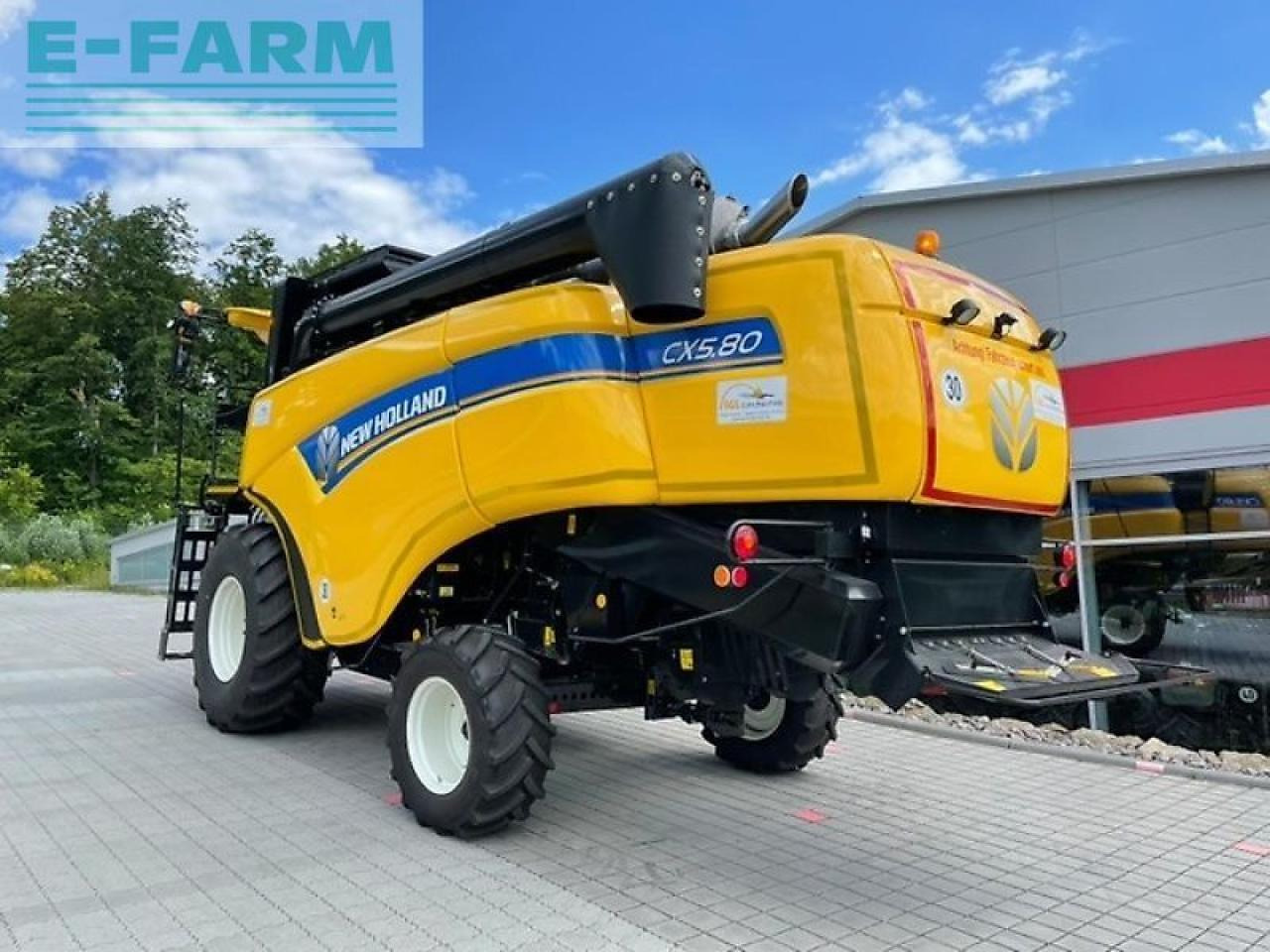 New Holland cx 5.80 - Ceifeira debulhadora: foto 3 New Holland cx 5.80 - Ceifeira debulhadora: foto 3