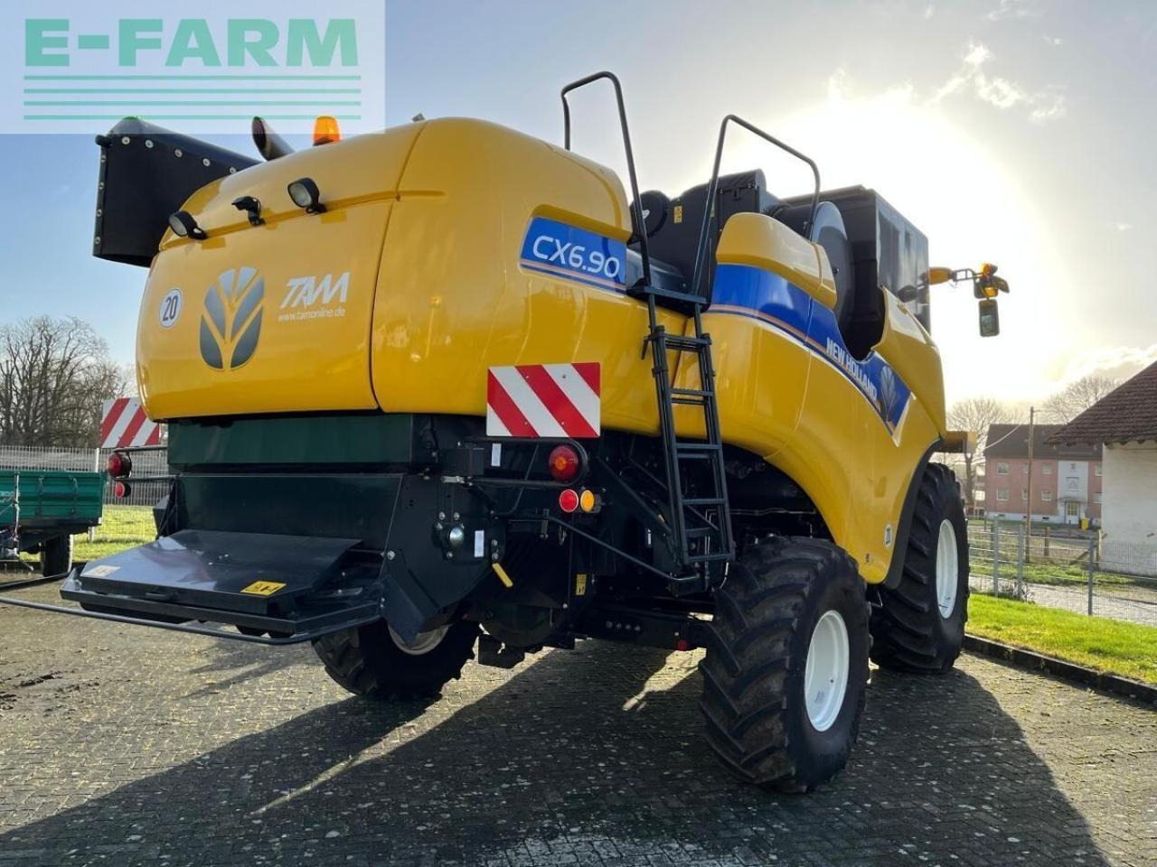 New Holland cx 6.90 schüttler + 25ft sw + sww - Ceifeira debulhadora: foto 5 New Holland cx 6.90 schüttler + 25ft sw + sww - Ceifeira debulhadora: foto 5