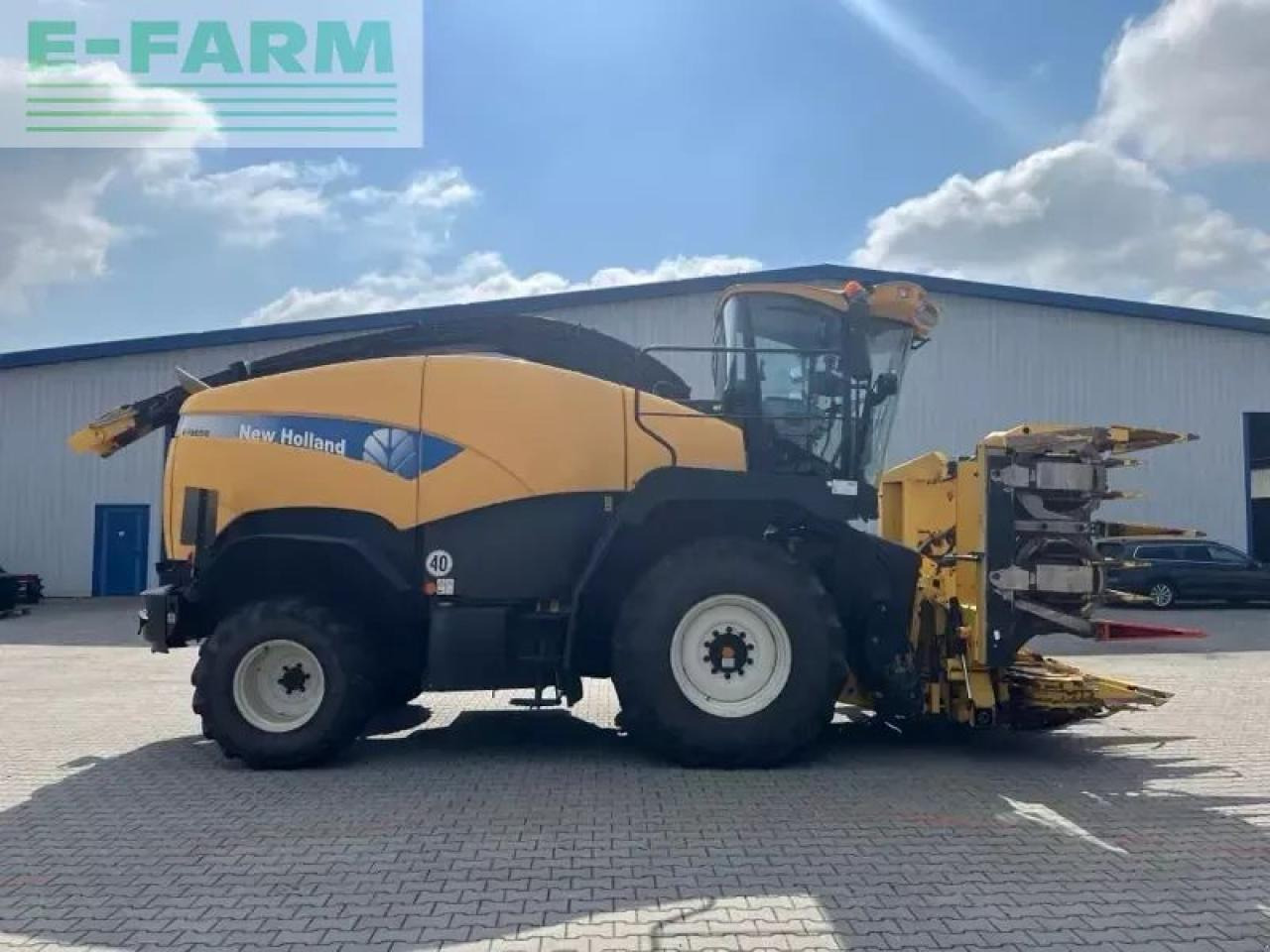 New Holland fr 9050 - Picadora de forragem automotriz: foto 4 New Holland fr 9050 - Picadora de forragem automotriz: foto 4