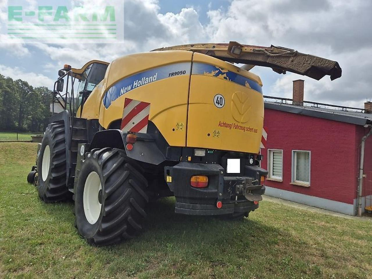 New Holland fr 9050 - Picadora de forragem automotriz: foto 4 New Holland fr 9050 - Picadora de forragem automotriz: foto 4