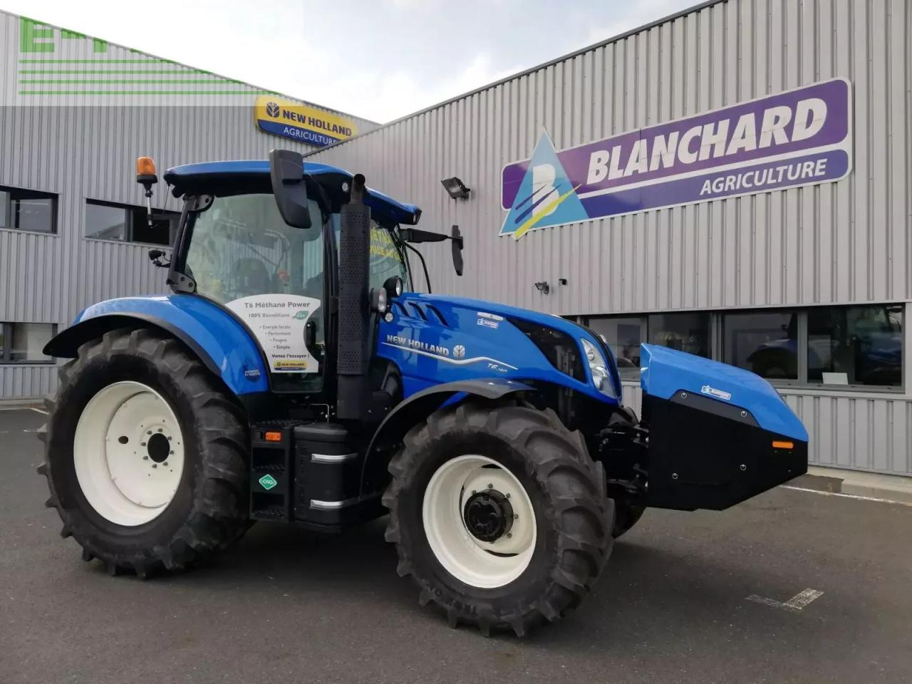 New Holland t6.180 methane - Trator: foto 1 New Holland t6.180 methane - Trator: foto 1