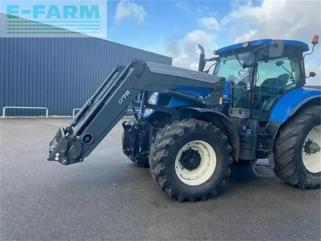 New Holland t7.220 med alø frontlæsser - Trator: foto 4 New Holland t7.220 med alø frontlæsser - Trator: foto 4