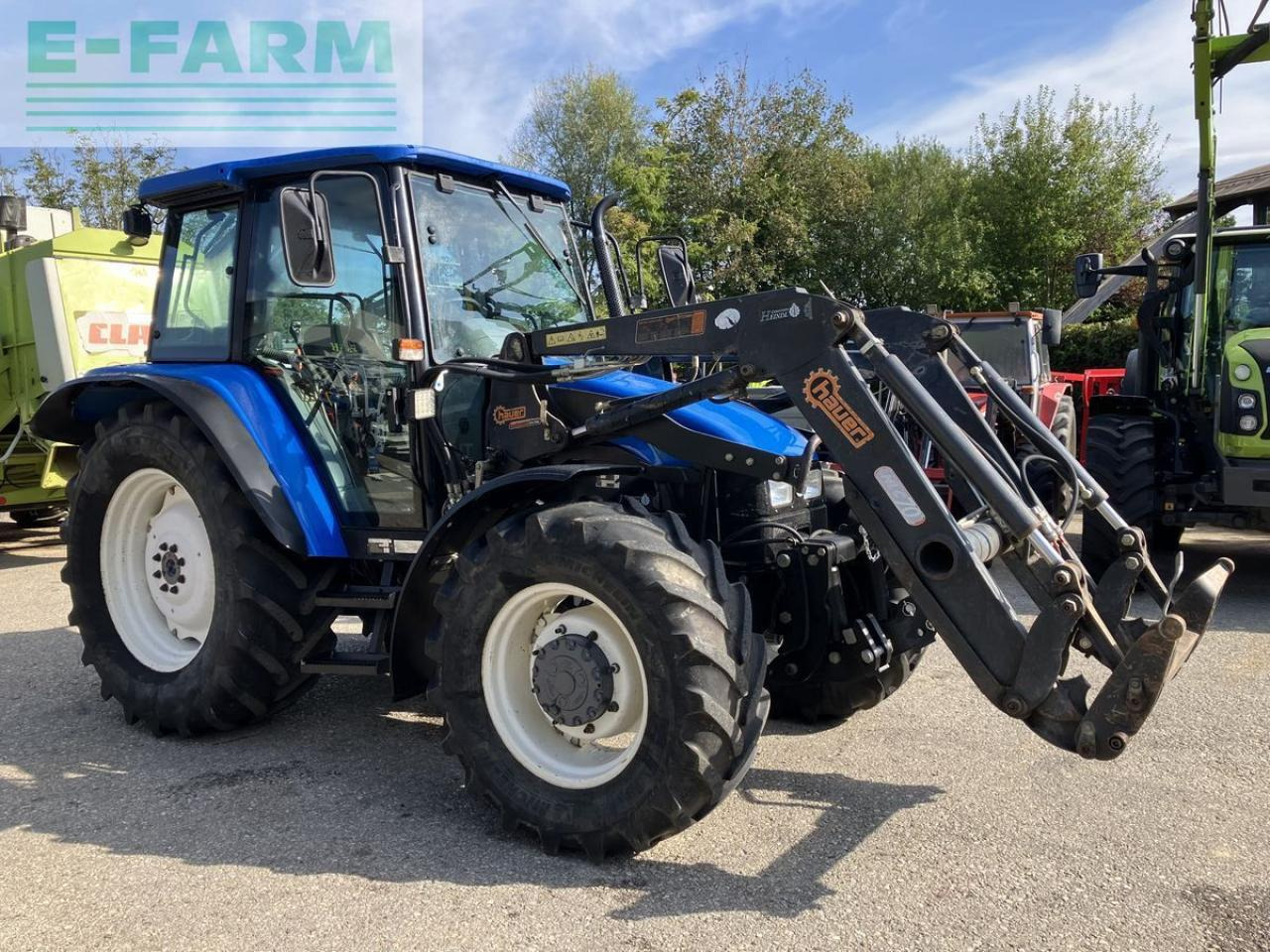 New Holland tl80 (4wd) - Trator: foto 3 New Holland tl80 (4wd) - Trator: foto 3