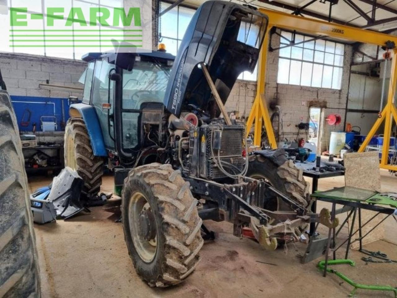 New Holland ts90 - Trator: foto 4 New Holland ts90 - Trator: foto 4