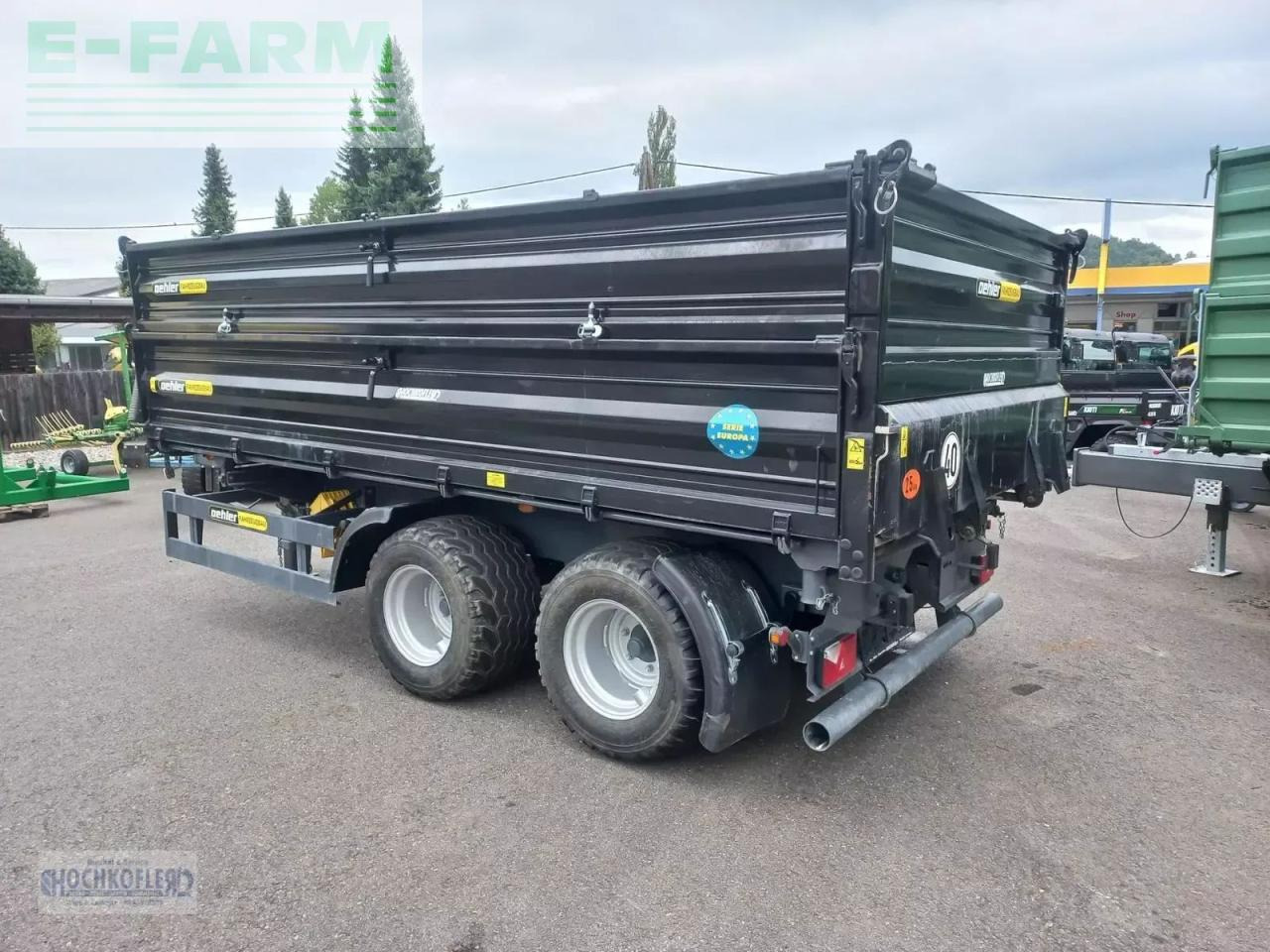 Oehler tdk 130 - Reboque basculante agrícola: foto 2 Oehler tdk 130 - Reboque basculante agrícola: foto 2